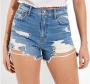 High rise 90s Boyfriend Shorts