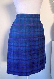 Vintage ‘90s Pendleton Plaid Mini Skirt