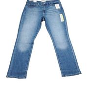 Levi's Signature 14 Short Mid Rise Straight 32x30 Super Stretch Medium Wash Blue