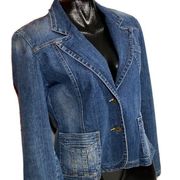 Dkny jean jacket xl denim jacket