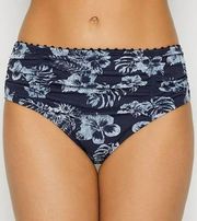 New. Tommy Bahama navy hibiscus bikini bottom. XXS. Retails $79