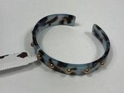 4/$25 NWT Nordstrom marble studded cuff bracelet