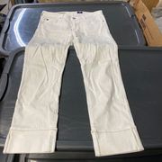 AG Adriano Goldschmied AG white pants 30