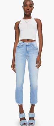 💕MOTHER💕 The Insider Crop Step Fray Jeans ~ Limited Edition 28 NWOT