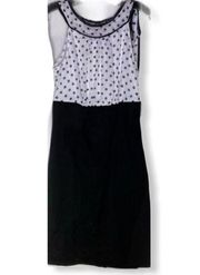 BCX Polka Dot Dress With Belt