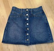 Jean Skirt