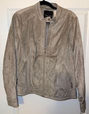 Maurice’s Faux Suede Bomber Jacket