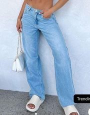 White Fox Boutique White fox vintage low rise baggy jeans