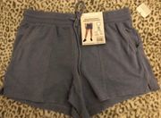 NWT RBX Mineral Washed Short With Rib Trimmed Pockets Medium In Corn Flower Blue $48