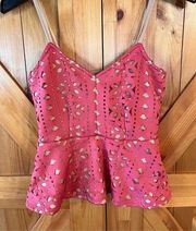 BKE boutique laser cut tank top from Buckle Size XS (2569)