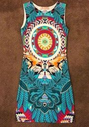 Mara Hoffman Printed Bold Color Pattern Tank Dress