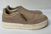 Ash Jordy python trainer slip on sneakers size 40