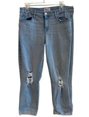 Levi’s DENIZEN from  Women's Mid-Rise Cropped Boyfriend Jeans Size 14 W32