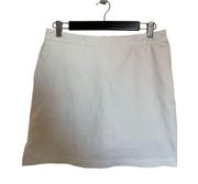 Greg Norman perfect fit golf skort size 6 white
