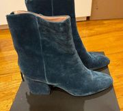 J. Crew Maya Velvet Boots