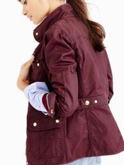 Downtown Field Jacket- Burgundy