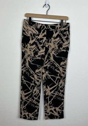 A.L.C Abstract Silk Pants Size 4 Dress Pants
