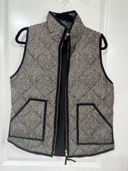 J. Crew Women’s Quilted Herringbone Vest