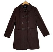 A.P.C Wool Duffle Pea Coat Jacket Size 38