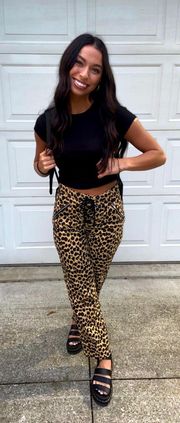 cheetah pants