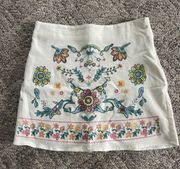 Embroidered Skirt