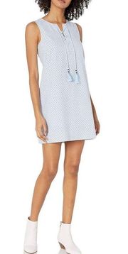 Cooper and Ella Isabel Cotton Sleeveless Tassel Tunic Shift Mini Dress Small