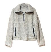 Thread & Supply Sherpa Pullover Fleece Jacket Women’s Sz Medium Warm Quarter Zip
