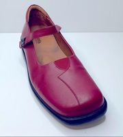 Kumfs Ziera Rhapsody Red Leather Mary Jane INCLUDES RIGHT SHOE ONLY