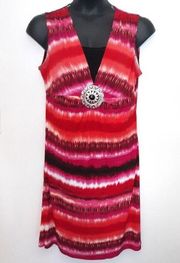 Elementz multicolored sleeveless dress