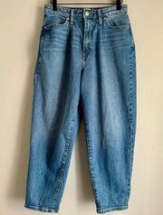 A New Day High Rise Mom Straight Leg Jeans Size 10/30