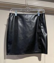 Leather Skirt