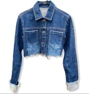 Joie Jeans Cut-Off Jean Jacket