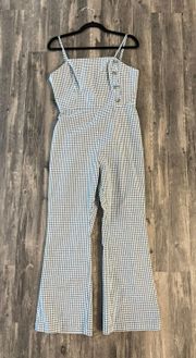 Plaid Jumpsuit