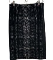 Diane von Furstenberg skirt panel‎ Marta pencil wool blend 4