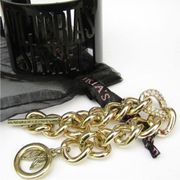 NWOT - Victoria’s Secret Gold Toggle and Black Cuff Bracelets Bundle✨