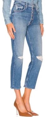 Mother Jeans The Pixie Tomcat Crop