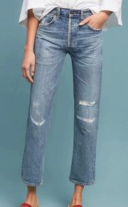 NWOT  Gia High-Rise Straight Jeans