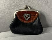 Vintage  leather Coin Wallet