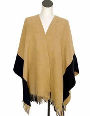 NWT Rachel Roy Reversible Kimono Sweater Cardigan Cape