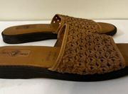 Vintage Duck Head Woven Thick Strap Sandals 11