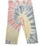 Elodie Tie Dye Bike Shorts Multicolor Pink Blue Yellow Size XS NWT