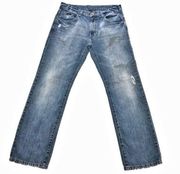 90’s Vintage Calvin Klein Distressed Jeans SZ 31
