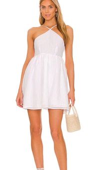 Jenny Mini Dress in White