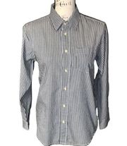 CHAPS black & white checked button down shirt 14