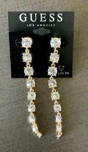 Long Crystal earrings