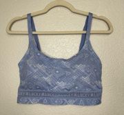 Lucky Brand Super Soft Periwrinkle Wirefree Sports Bra