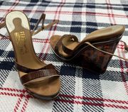 Salvator  Blair Tortoise Wedges