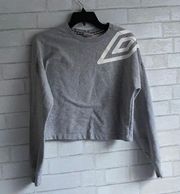 Umbro Gray Cropped Crewneck