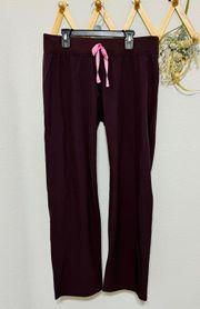 Livingston RARE Dark Fig Color Scrub Pants S