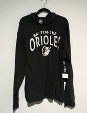 NEW NWT  Black Baltimore Orioles Hoodie Shirt